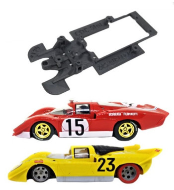 Chasis Ferrari 512S SW179 slot-maxi - Fly para velocidad y rally