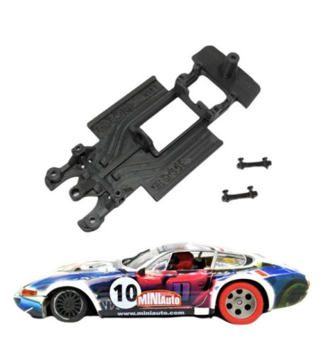 Chasis Ferrari 365 GTB MBIL187 slot-maxi - Fly monoblock para velocidad y rally
