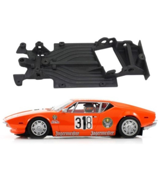 Chasis De Tomaso Pantera MBAW387 slot-maxi - Scaleauto monoblock para velocidad