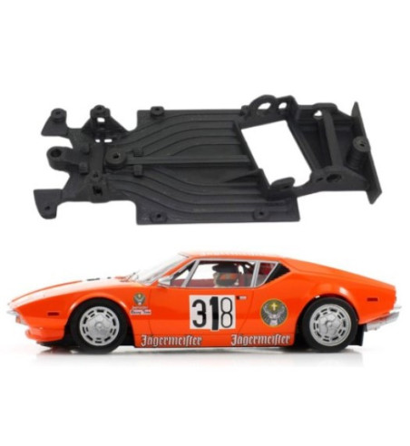 Chasis De Tomaso Pantera MBAW387 slot-maxi - Scaleauto monoblock para velocidad