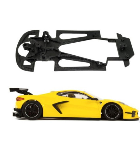 Chasis Skeleton Corvette C8R SKT2553 slot-maxi - NSR para velocidad y tuning