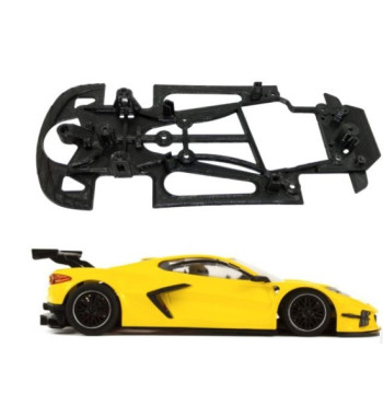 Chasis Skeleton Corvette C8R RT4554 slot-maxi - NSR para rally y velocidad