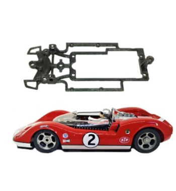 Chasis Skeleton McLaren Elva LRT3506 slot-maxi - Slot.it para competición y tuning