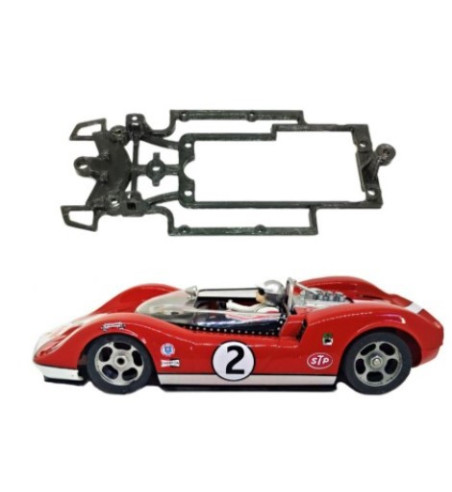 Chasis Skeleton McLaren Elva LRT3506 slot-maxi - Slot.it para competición y tuning