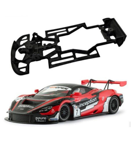 Chasis Skeleton McLaren 720S GT3 AWS308 slot-maxi - NSR para alta competición