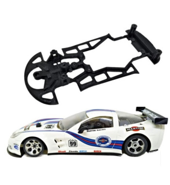 Chasis Skeleton Corvette C6R AWS262 slot-maxi - NSR para competición
