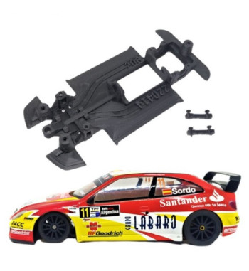 Chasis Citroën Xsara Pro MBIL206 slot-maxi - Scalextric monoblock para rally