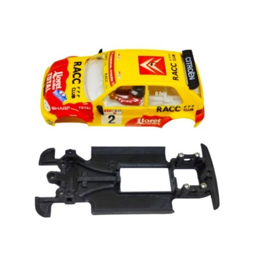 Chasis Citroën Saxo MBIL8 slot-maxi - Ninco para precisión en pista
