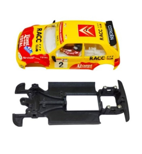 Chasis Citroën Saxo MBIL8 slot-maxi - Ninco para precisión en pista