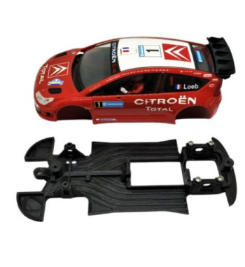 Chasis Citroën C4 WRC MBIL378 slot-maxi - Ninco monoblock para rally extremo
