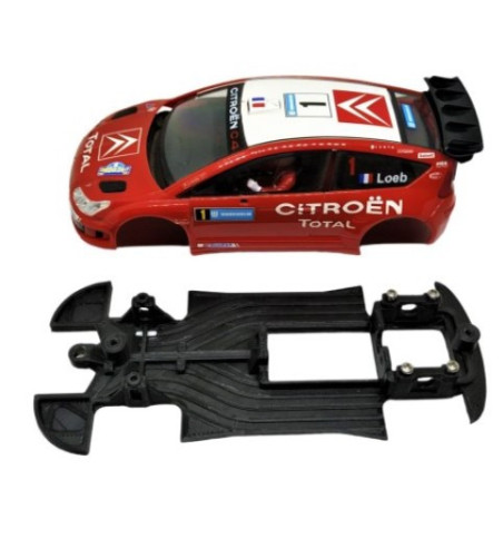 Chasis Citroën C4 WRC MBIL378 slot-maxi - Ninco monoblock para rally extremo