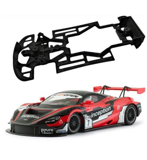 Chasis McLaren 720S GT3 AWS308 slot-maxi - Skeleton NSR para alta competición