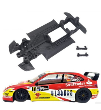 Chasis Citroën Xsara Pro MBIL206 slot-maxi - Skeleton Scalextric para rally y pista