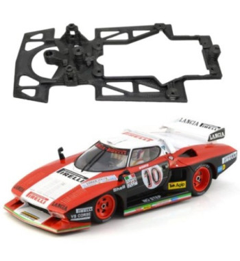 Chasis Lancia Stratos Turbo AWS386 slot-maxi - Skeleton Sideways para rally y velocidad