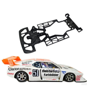 Chasis BMW M1 Gr5 AW253 slot-maxi - Skeleton Sideways para competición