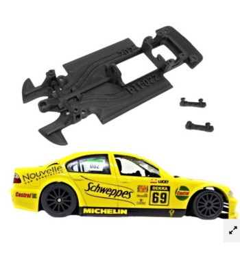 Chasis BMW 320i MBIL207 slot-maxi - Fly Monoblock en línea para tuning