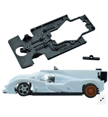 Chasis Audi R18 AW117 slot-maxi - Ninco para resistencia y carreras técnicas