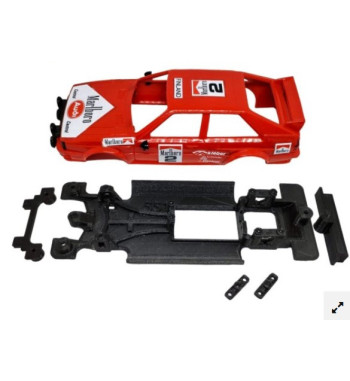 Chasis Audi Quattro MBILR551 slot-maxi - Scalextric para rally y resistencia