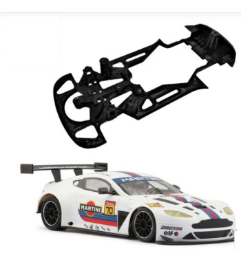 Chasis Aston Martin Vantage AWS244 slot-maxi - Skeleton NSR para tuning y competición