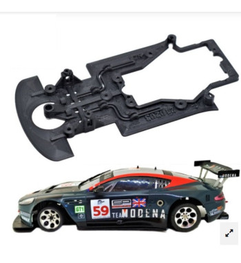 Chasis Aston Martin Black Arrow AW76 slot-maxi - Black Arrow para tuning GT