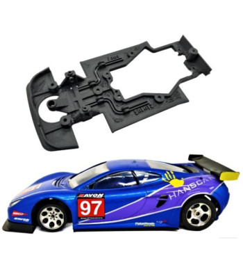Chasis Ascari KZ1 AW101 slot-maxi - Ninco para velocidad y tuning