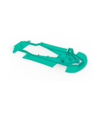 Chasis Corvette C8R 1627 slot-maxi - Extra duro verde para máxima durabilidad