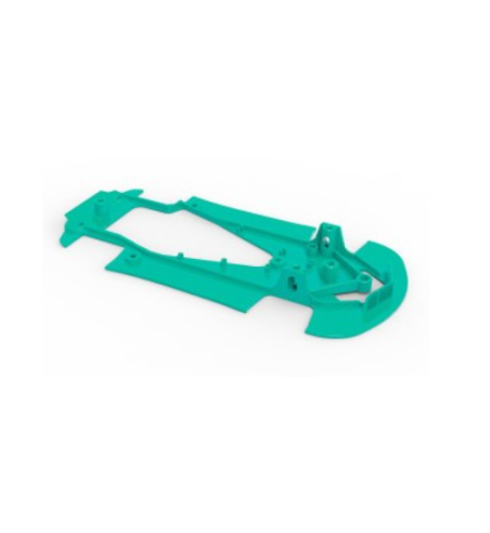 Chasis Corvette C8R 1627 slot-maxi - Extra duro verde para máxima durabilidad