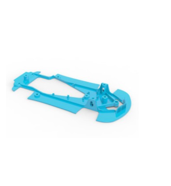 Chasis Corvette C8R 1624 slot-maxi - Blando azul para máxima adherencia