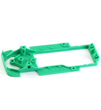 Chasis NSR 1477 Ford GT40 mk I y II Extra Duro Verde | Slot Maxi