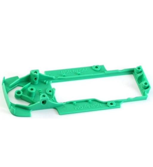 Chasis NSR 1477 Ford GT40 mk I y II Extra Duro Verde | Slot Maxi