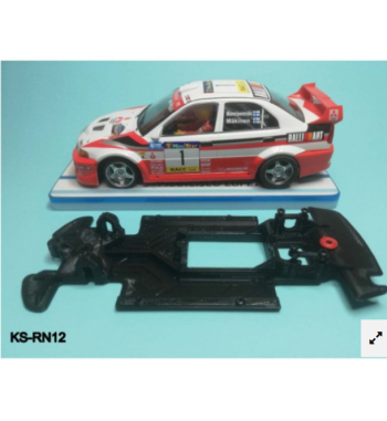 Chasis Kilslot KS-RN12 Race Soft Mitsubishi Evo V-VI | Slot Maxi