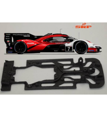 Chasis 3DSRP BC2001 3D Bicomponente Porsche 963 HY Scaleauto | Slot Maxi