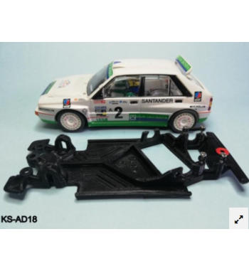 Chasis Kilslot KS-AD18 3D Angular Race Soft Lancia Delta Integrale SCX | Slot Maxi