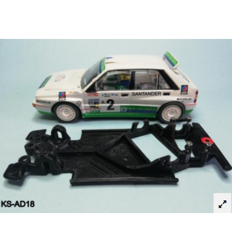 Chasis Kilslot KS-AD18 3D Angular Race Soft Lancia Delta Integrale SCX | Slot Maxi