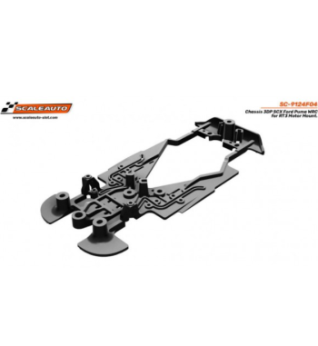 Chasis Scaleauto SC-9124B01 3DP Porsche 963 Hypercar RT3 | Slot Maxi