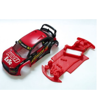 Chasis Mustang M-CB0062V Audi S1 WRX Ángulo Scalextric | Slot Maxi