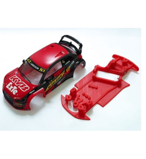 Chasis Mustang M-CB0062V Audi S1 WRX Ángulo Scalextric | Slot Maxi