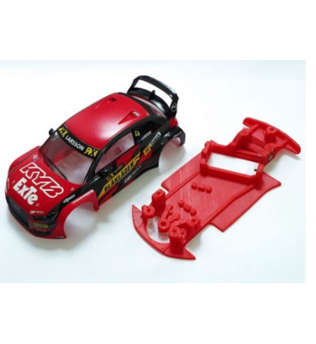 Chasis Mustang M-CB0062V Audi S1 WRX Ángulo Scalextric | Slot Maxi