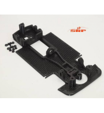 Chasis 3DSRP 1195WSC 3D en Línea Mitsubishi Lancer WRC Ninco | Slot Maxi