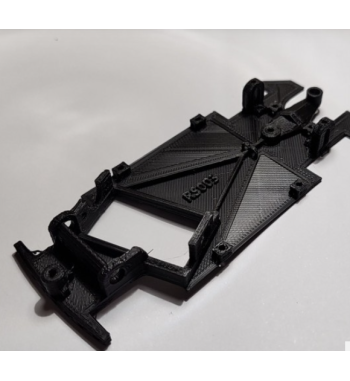 Chasis Royal Slot RYS-003 3D Angular Peugeot 208 Scaleauto | Slot Maxi