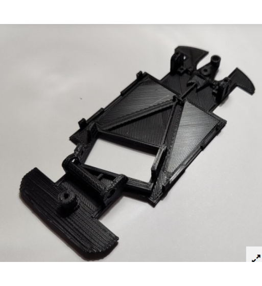 Chasis Royal Slot RYS-001 3D Angular Peugeot 307 Ninco | Slot Maxi