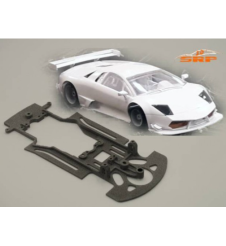 Chasis 3DSRP V2SLS 3D SLS Lamborghini Murciélago Black Arrow | Slot Maxi