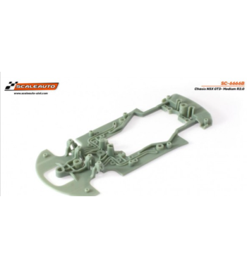 Chasis Scaleauto SC-6666B Media Honda NSX R-Inflex 2.0 | Slot Maxi
