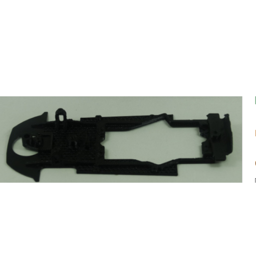 3DSRP 001073 Chasis 3d Spyker C8 GT2-R Scaleauto | Slot Maxi