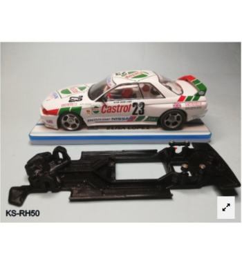 Kilslot KS-RH50 Chasis 3d lineal RACE SOFT Nissan Skyline Slot.it | Slot Maxi