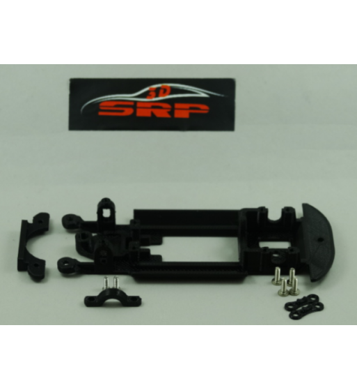 3DSRP 001122WSC Chasis 3d Fiat Abarth 1000 Scalextric Mecánica original | Slot Maxi