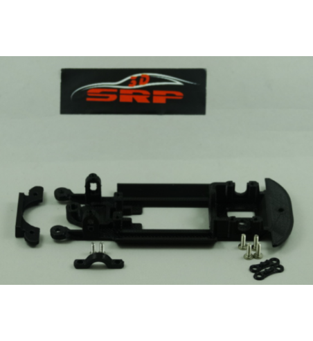 3DSRP 001122WSC Chasis 3d Fiat Abarth 1000 Scalextric Mecánica original | Slot Maxi
