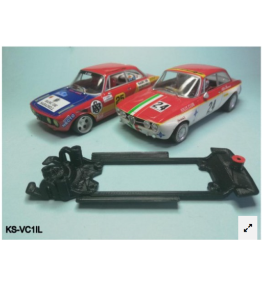 Chasis Alfa Line Pro KS-VC1IL Giulia GTV Fly 3D | Slot Maxi