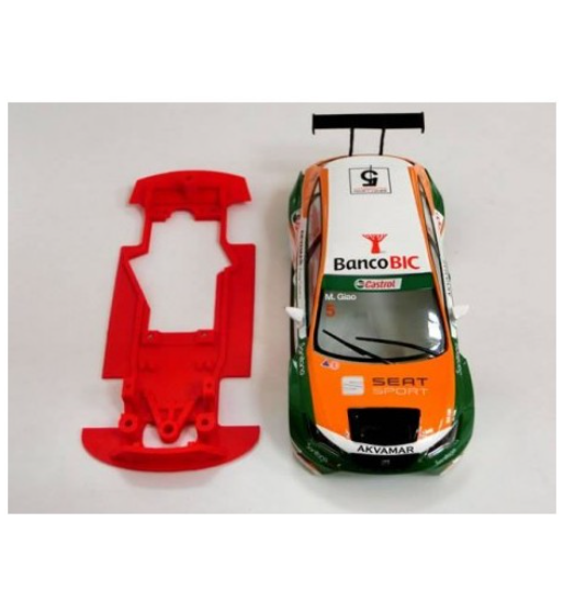 Chasis León TCR Mustang M-CH0026V Hybrid | Slot Maxi
