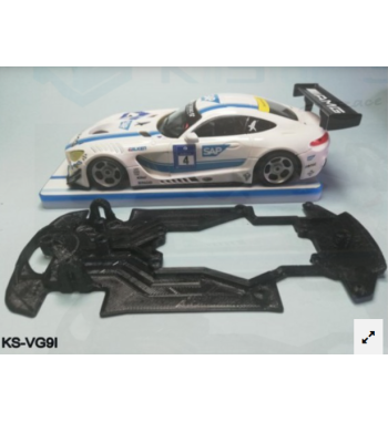 Chasis PRO Bank KS-VG9I Mercedes AMG NSR 3D | Slot Maxi